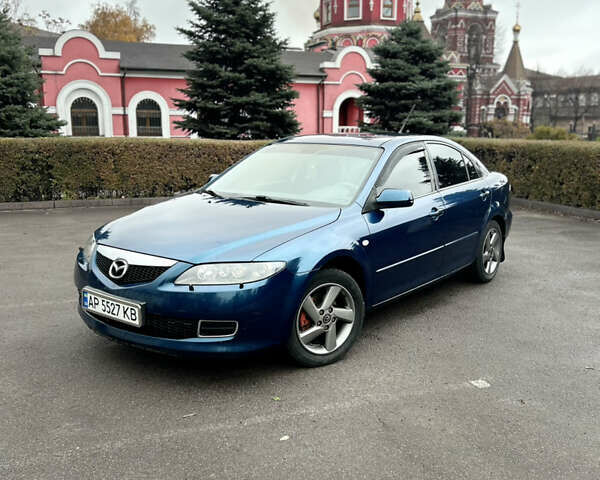 Синий Мазда 6, объемом двигателя 2 л и пробегом 177 тыс. км за 5500 $, фото 1 на Automoto.ua