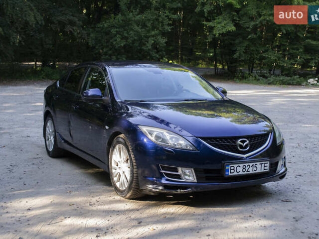 Синий Мазда 6, объемом двигателя 2 л и пробегом 171 тыс. км за 5700 $, фото 2 на Automoto.ua