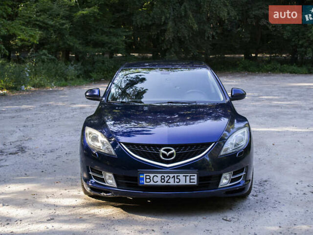 Синий Мазда 6, объемом двигателя 2 л и пробегом 171 тыс. км за 5700 $, фото 1 на Automoto.ua