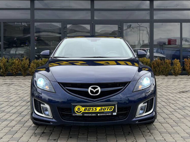 Синий Мазда 6, объемом двигателя 2.5 л и пробегом 248 тыс. км за 8000 $, фото 1 на Automoto.ua