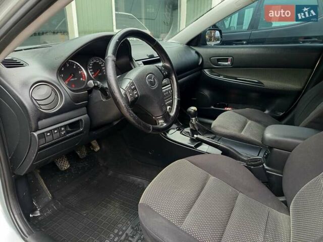 Зеленый Мазда 6, объемом двигателя 2 л и пробегом 250 тыс. км за 3550 $, фото 2 на Automoto.ua