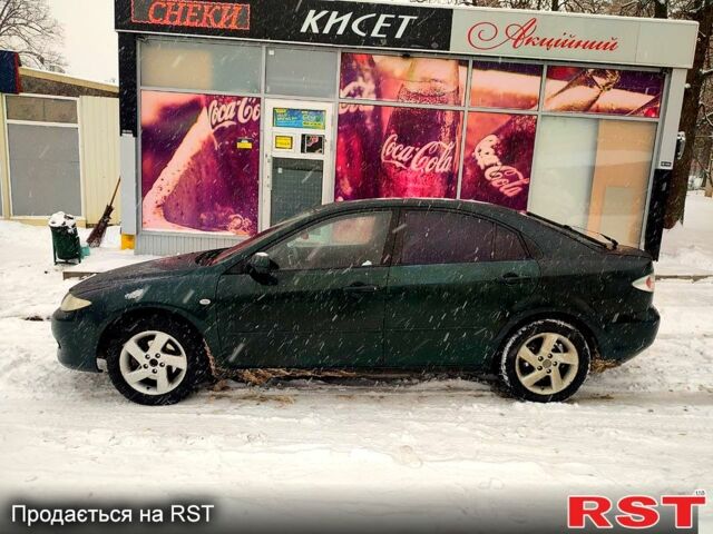 Зеленый Мазда 6, объемом двигателя 2 л и пробегом 309 тыс. км за 2800 $, фото 3 на Automoto.ua