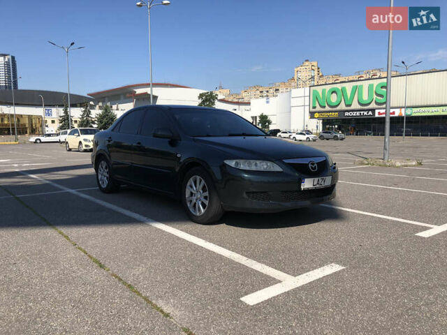 Зеленый Мазда 6, объемом двигателя 2 л и пробегом 360 тыс. км за 4500 $, фото 1 на Automoto.ua