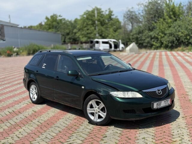 Зелений Мазда 6, об'ємом двигуна 2 л та пробігом 265 тис. км за 1450 $, фото 1 на Automoto.ua