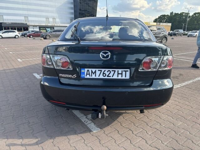 Зеленый Мазда 6, объемом двигателя 2 л и пробегом 187 тыс. км за 5400 $, фото 3 на Automoto.ua