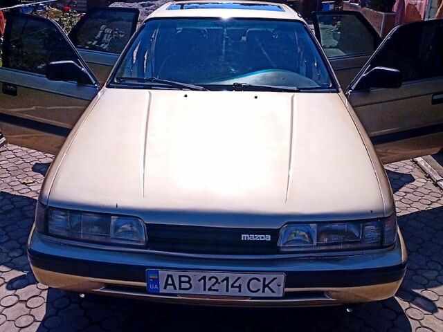 Бежевый Мазда 626, объемом двигателя 2 л и пробегом 500 тыс. км за 1150 $, фото 7 на Automoto.ua