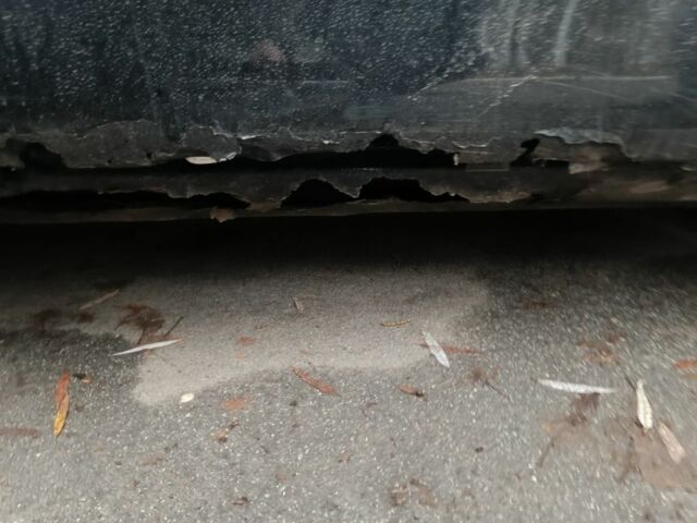 Черный Мазда 626, объемом двигателя 2.5 л и пробегом 480 тыс. км за 1400 $, фото 7 на Automoto.ua