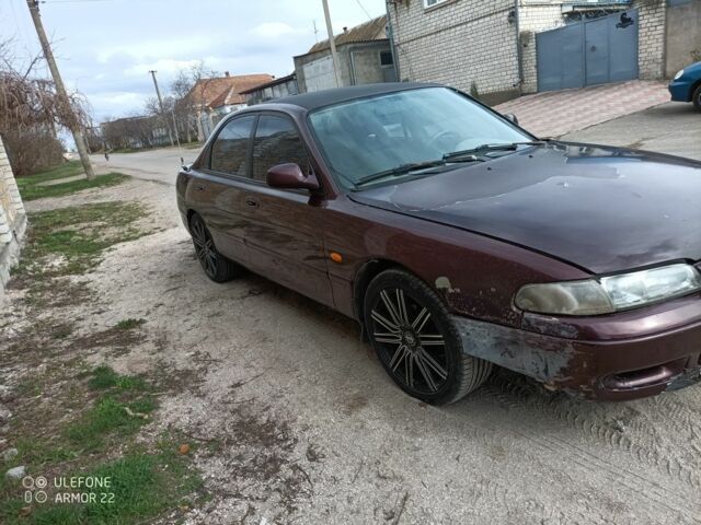 Коричневый Мазда 626, объемом двигателя 2 л и пробегом 250 тыс. км за 1700 $, фото 2 на Automoto.ua