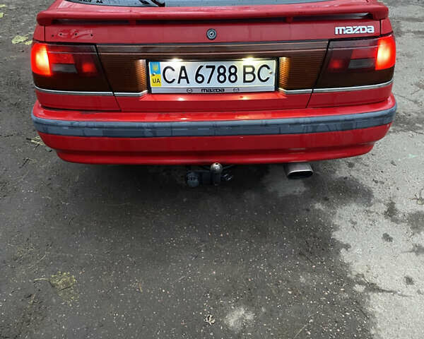 Красный Мазда 626, объемом двигателя 1.8 л и пробегом 324 тыс. км за 1650 $, фото 3 на Automoto.ua