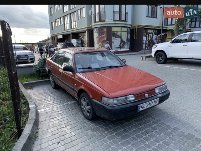 Красный Мазда 626, объемом двигателя 2 л и пробегом 500 тыс. км за 907 $, фото 3 на Automoto.ua