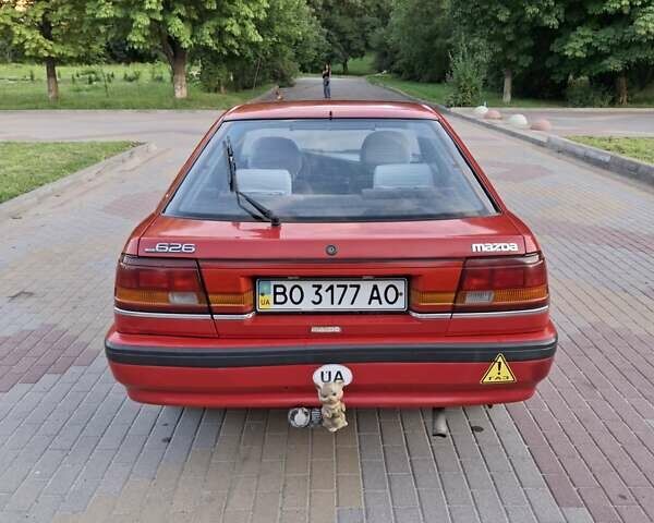 Красный Мазда 626, объемом двигателя 1.8 л и пробегом 480 тыс. км за 1600 $, фото 6 на Automoto.ua