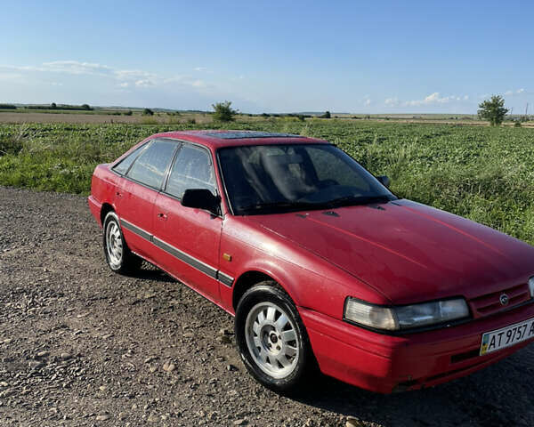 Червоний Мазда 626, об'ємом двигуна 2 л та пробігом 311 тис. км за 1100 $, фото 1 на Automoto.ua