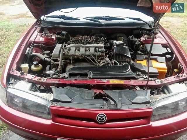 Красный Мазда 626, объемом двигателя 1.99 л и пробегом 350 тыс. км за 2600 $, фото 6 на Automoto.ua