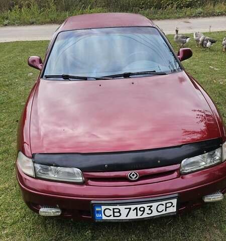 Красный Мазда 626, объемом двигателя 2 л и пробегом 455 тыс. км за 2000 $, фото 11 на Automoto.ua