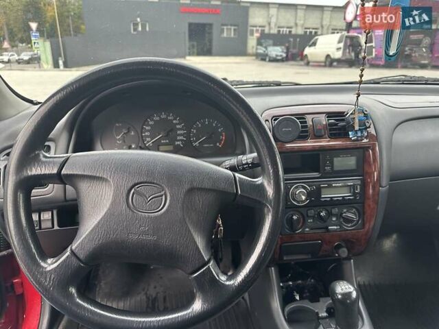 Красный Мазда 626, объемом двигателя 2.02 л и пробегом 206 тыс. км за 2500 $, фото 4 на Automoto.ua
