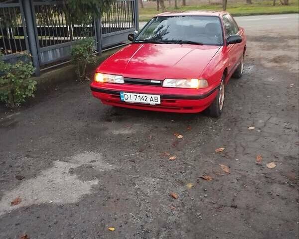 Красный Мазда 626, объемом двигателя 2 л и пробегом 1 тыс. км за 1400 $, фото 2 на Automoto.ua