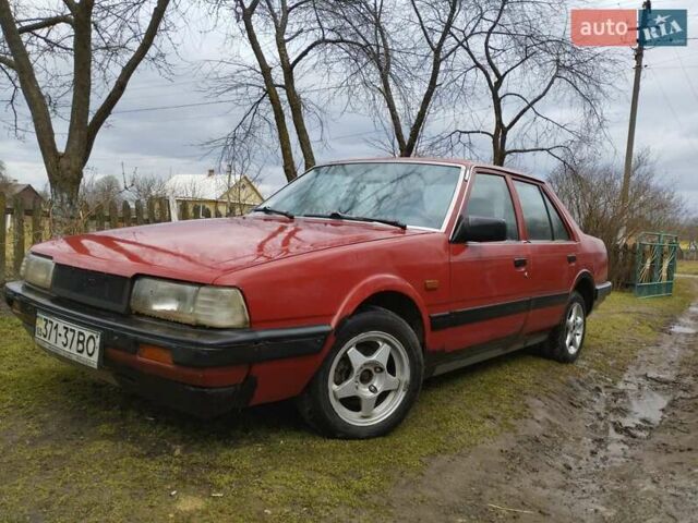 Красный Мазда 626, объемом двигателя 2 л и пробегом 346 тыс. км за 1400 $, фото 2 на Automoto.ua