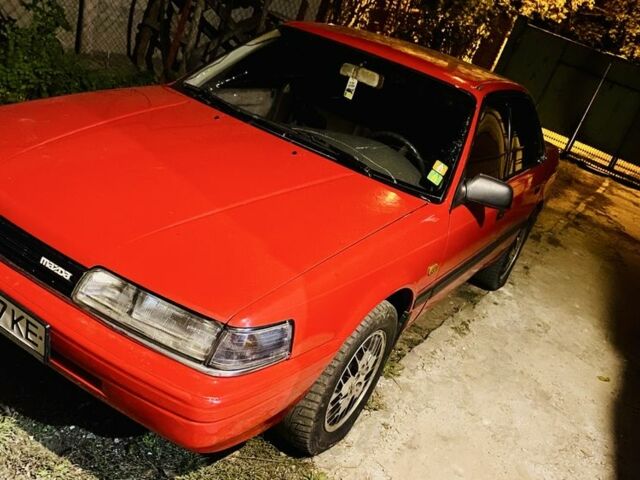 Красный Мазда 626, объемом двигателя 2 л и пробегом 450 тыс. км за 1400 $, фото 11 на Automoto.ua