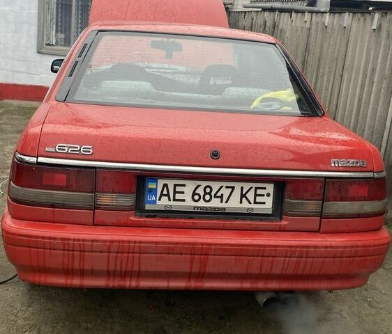 Красный Мазда 626, объемом двигателя 2 л и пробегом 450 тыс. км за 1400 $, фото 10 на Automoto.ua