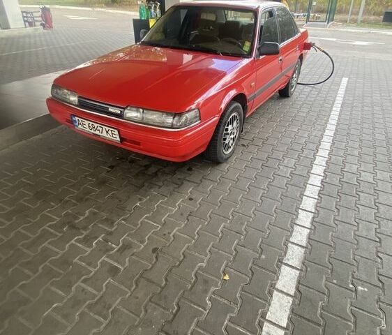 Красный Мазда 626, объемом двигателя 2 л и пробегом 450 тыс. км за 1400 $, фото 13 на Automoto.ua