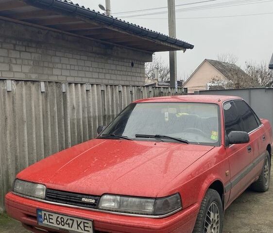 Красный Мазда 626, объемом двигателя 2 л и пробегом 450 тыс. км за 1400 $, фото 1 на Automoto.ua