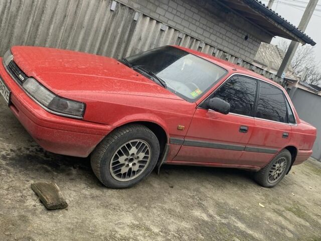Красный Мазда 626, объемом двигателя 2 л и пробегом 450 тыс. км за 1400 $, фото 2 на Automoto.ua