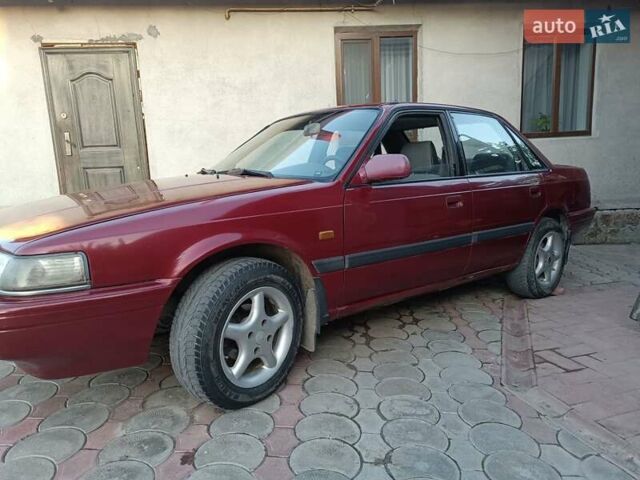 Красный Мазда 626, объемом двигателя 1.8 л и пробегом 111 тыс. км за 800 $, фото 4 на Automoto.ua