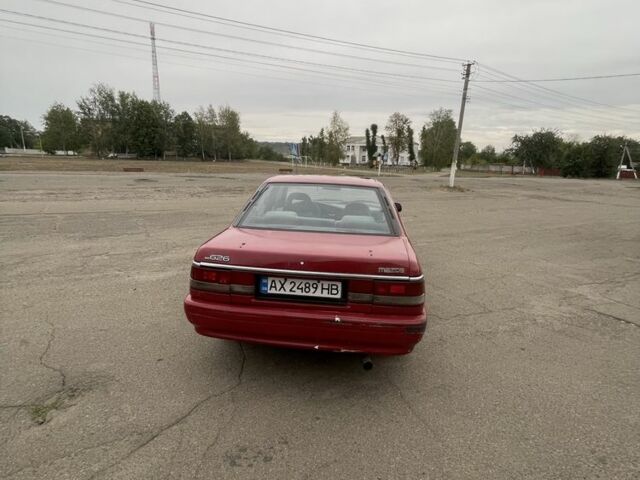 Красный Мазда 626, объемом двигателя 1.8 л и пробегом 200 тыс. км за 1044 $, фото 3 на Automoto.ua