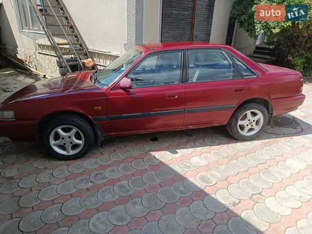 Красный Мазда 626, объемом двигателя 1.8 л и пробегом 111 тыс. км за 800 $, фото 6 на Automoto.ua