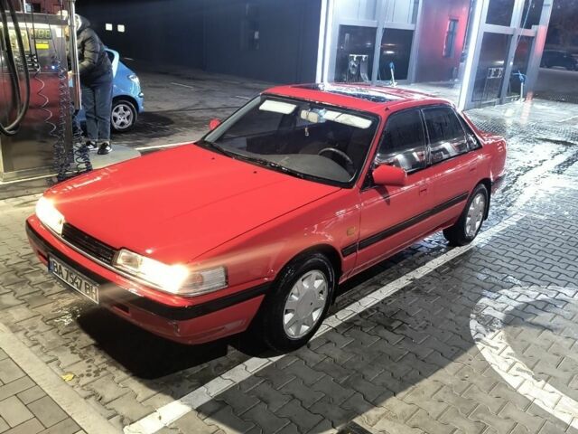 Червоний Мазда 626, об'ємом двигуна 1.8 л та пробігом 91 тис. км за 1500 $, фото 1 на Automoto.ua
