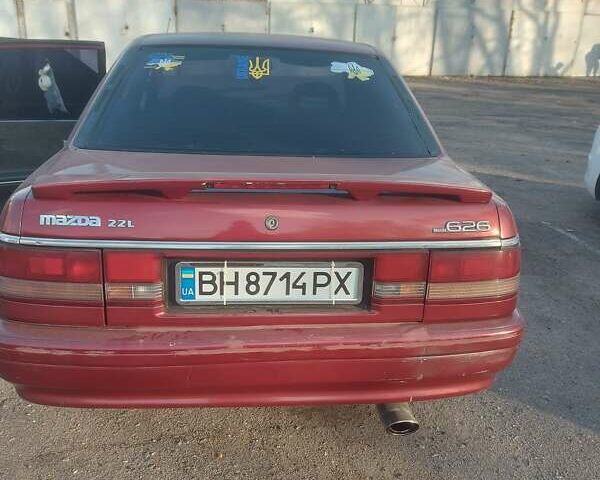 Красный Мазда 626, объемом двигателя 2.18 л и пробегом 200 тыс. км за 1500 $, фото 11 на Automoto.ua