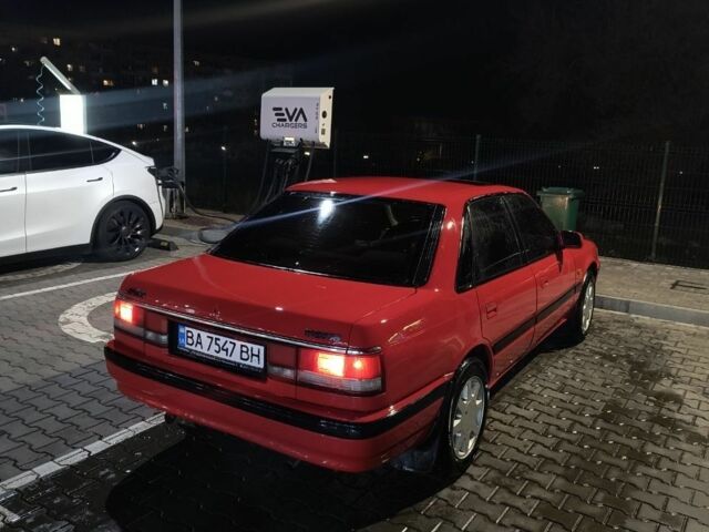 Червоний Мазда 626, об'ємом двигуна 1.8 л та пробігом 91 тис. км за 1500 $, фото 2 на Automoto.ua