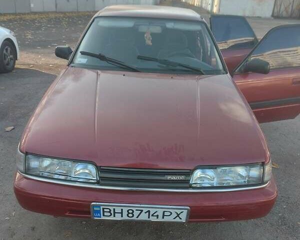 Красный Мазда 626, объемом двигателя 2.18 л и пробегом 200 тыс. км за 1500 $, фото 6 на Automoto.ua