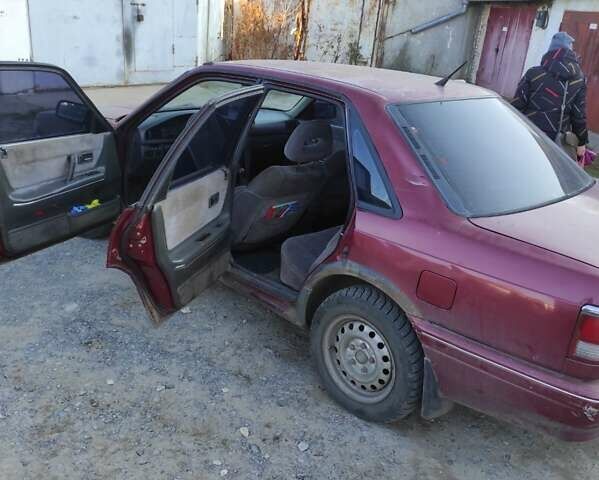 Красный Мазда 626, объемом двигателя 2 л и пробегом 320 тыс. км за 1150 $, фото 11 на Automoto.ua