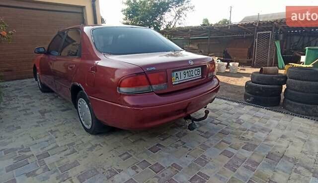 Красный Мазда 626, объемом двигателя 2 л и пробегом 509 тыс. км за 2700 $, фото 3 на Automoto.ua
