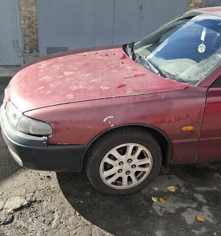 Красный Мазда 626, объемом двигателя 1.99 л и пробегом 380 тыс. км за 1500 $, фото 7 на Automoto.ua