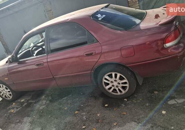Красный Мазда 626, объемом двигателя 1.99 л и пробегом 380 тыс. км за 1500 $, фото 5 на Automoto.ua