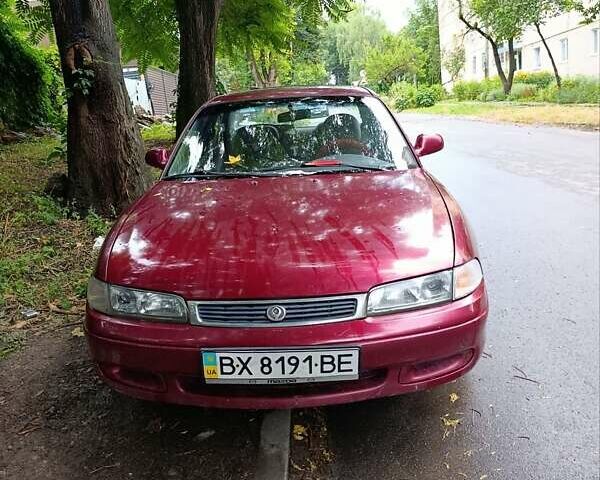 Красный Мазда 626, объемом двигателя 2 л и пробегом 283 тыс. км за 2500 $, фото 4 на Automoto.ua