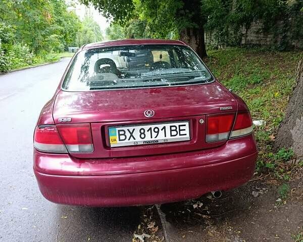 Красный Мазда 626, объемом двигателя 2 л и пробегом 283 тыс. км за 2500 $, фото 3 на Automoto.ua