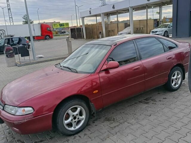 Червоний Мазда 626, об'ємом двигуна 1.8 л та пробігом 365 тис. км за 1800 $, фото 7 на Automoto.ua