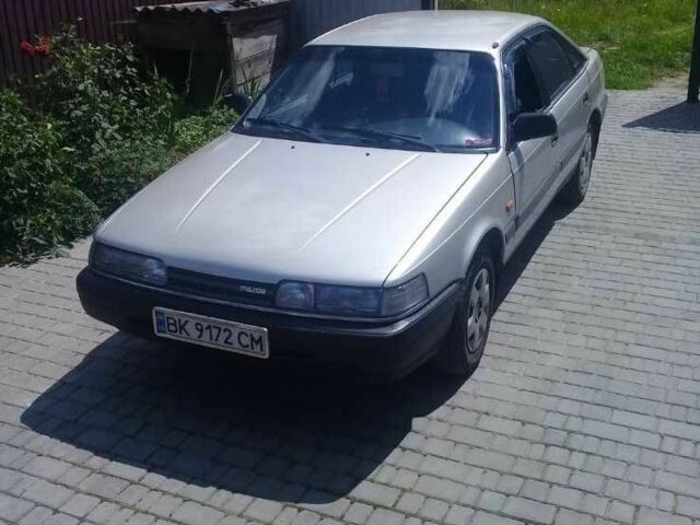 Серый Мазда 626, объемом двигателя 2 л и пробегом 360 тыс. км за 1000 $, фото 1 на Automoto.ua