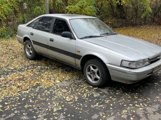 Серый Мазда 626, объемом двигателя 2 л и пробегом 200 тыс. км за 950 $, фото 12 на Automoto.ua