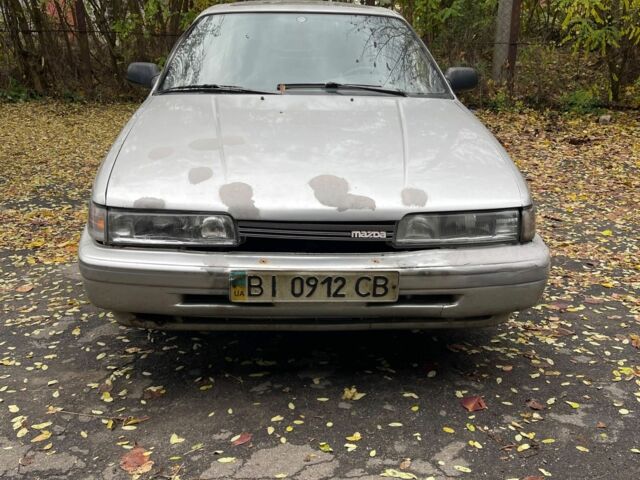 Серый Мазда 626, объемом двигателя 2 л и пробегом 200 тыс. км за 950 $, фото 14 на Automoto.ua