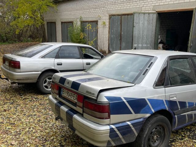 Серый Мазда 626, объемом двигателя 2 л и пробегом 200 тыс. км за 950 $, фото 10 на Automoto.ua