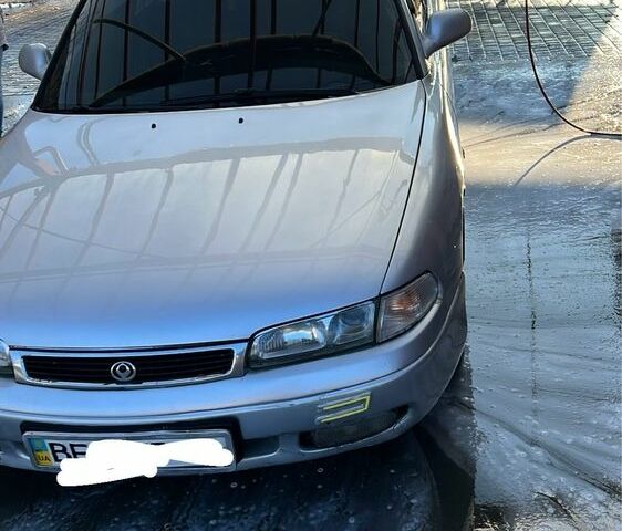 Серый Мазда 626, объемом двигателя 2 л и пробегом 350 тыс. км за 1900 $, фото 6 на Automoto.ua