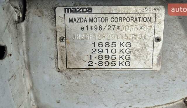 Серый Мазда 626, объемом двигателя 1.84 л и пробегом 286 тыс. км за 2800 $, фото 24 на Automoto.ua