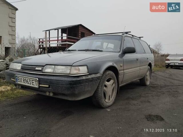 Серый Мазда 626, объемом двигателя 2.2 л и пробегом 350 тыс. км за 1100 $, фото 7 на Automoto.ua