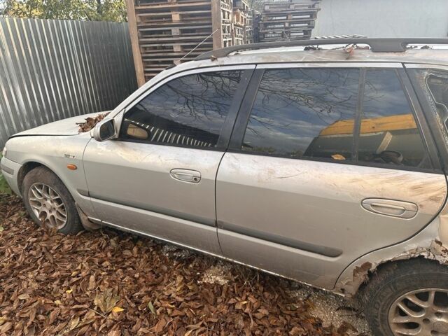 Серый Мазда 626, объемом двигателя 1.8 л и пробегом 200 тыс. км за 600 $, фото 6 на Automoto.ua