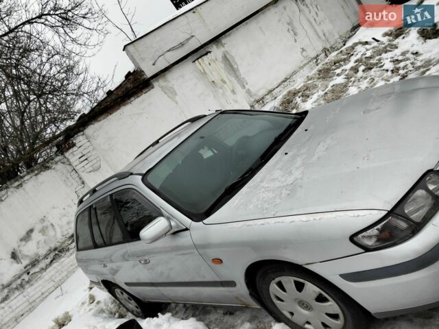 Серый Мазда 626, объемом двигателя 1.84 л и пробегом 317 тыс. км за 950 $, фото 2 на Automoto.ua