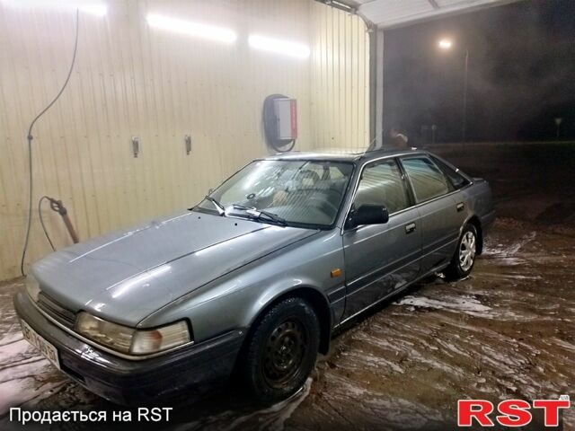 Серый Мазда 626, объемом двигателя 2.2 л и пробегом 670 тыс. км за 1000 $, фото 3 на Automoto.ua